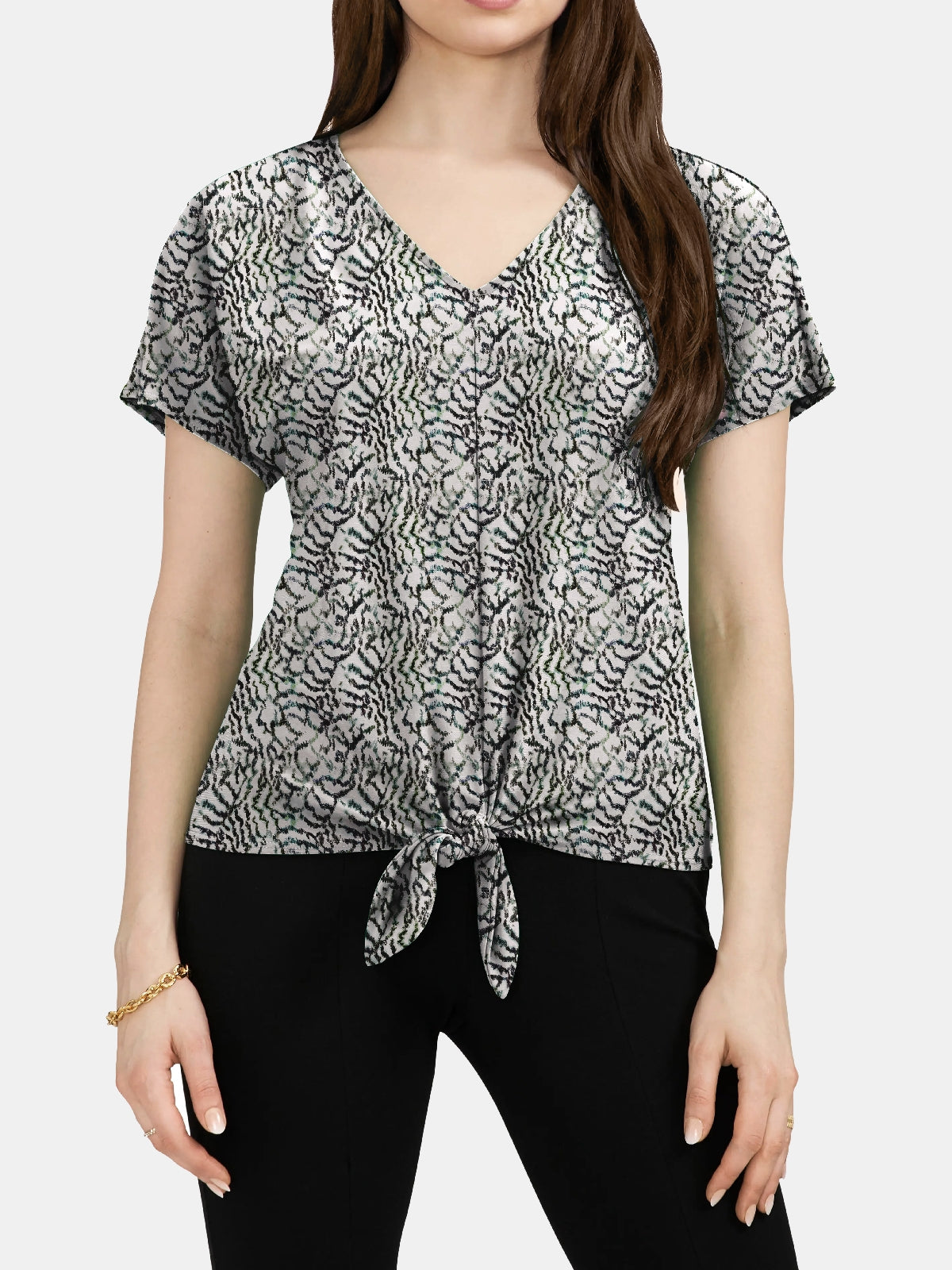 Tie Front Top