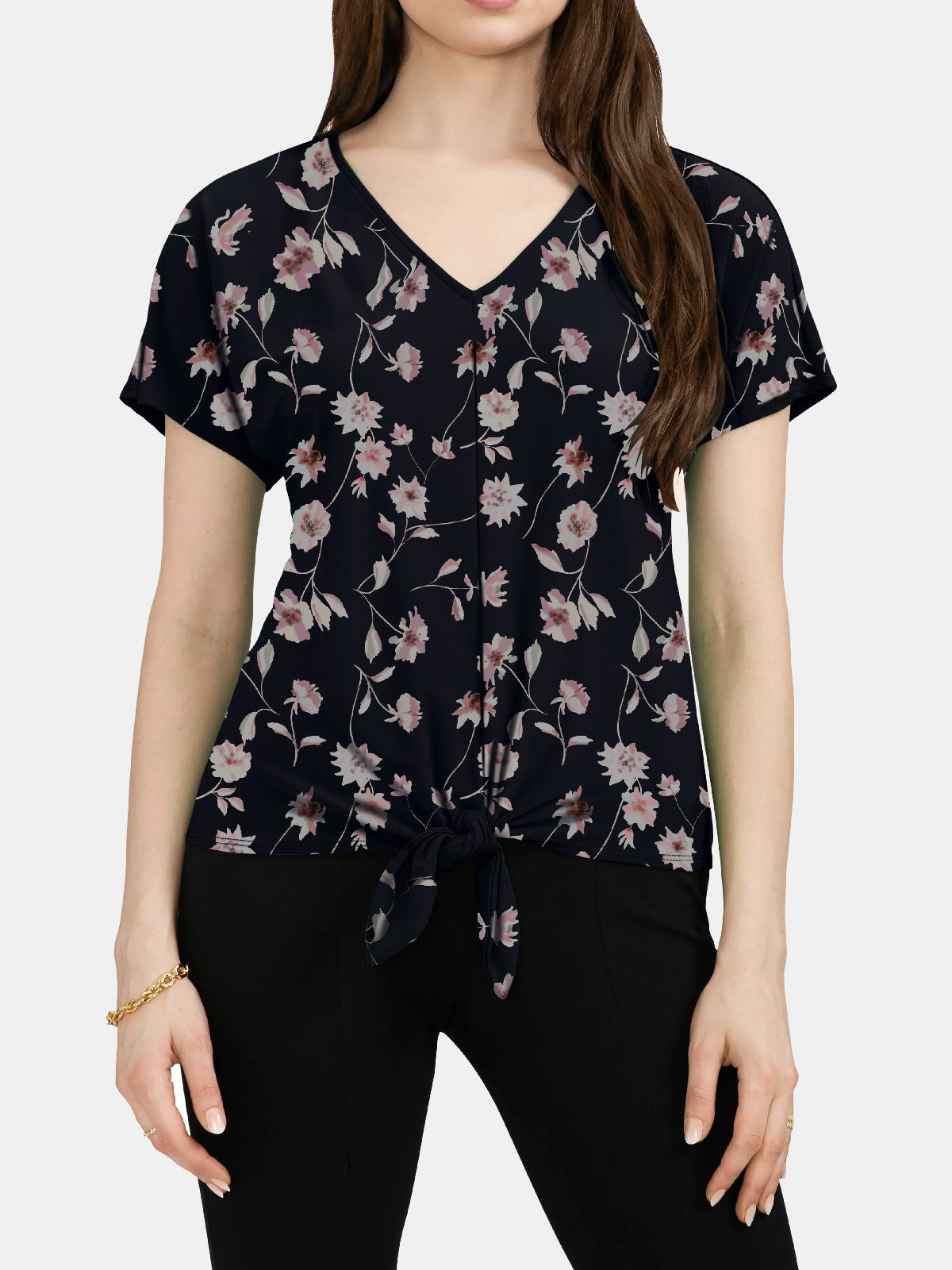 Tie Front Top
