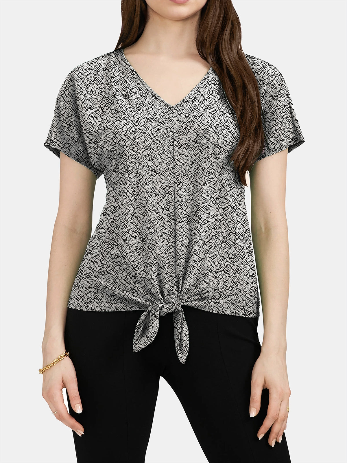 Tie Front Top