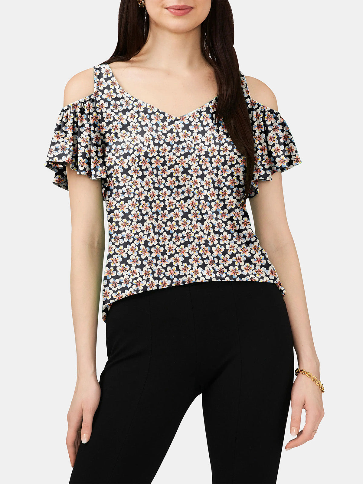 Cold-Shoulder Top