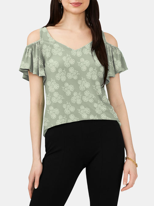Cold-Shoulder Top